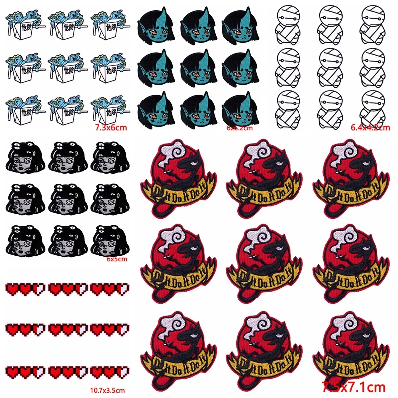 Parche bordado anime y animales – para planchar o coser en mochila - imagen 5