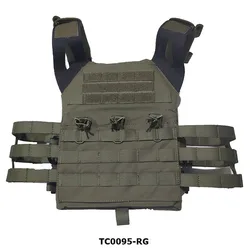 JPC TC0095 Chaleco Táctico Molle Portaplacas Sistema para Caza