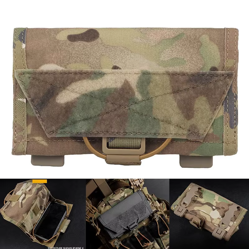 Porta móviles MOLLE – Funda táctica para chaleco o portaplaca - imagen 5