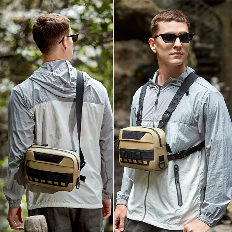 Bolsa táctica de pecho con MOLLE láser para exterior - imagen 5