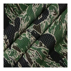 Bandana táctica camuflaje Miami Tiger Strip malla ojo de pájaro