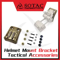 SOTAC-GEAR Soporte montaje NVG nocturna para casco táctico PVS14