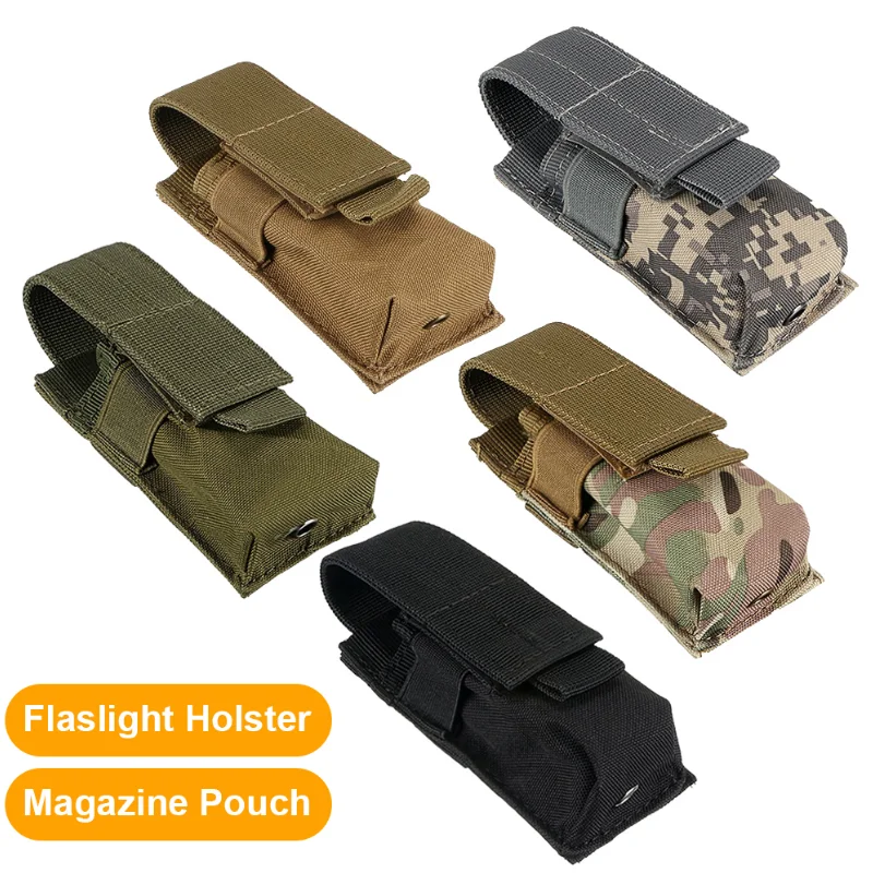 Funda táctica para linterna y cuchillo de caza – Outdoor - imagen 4