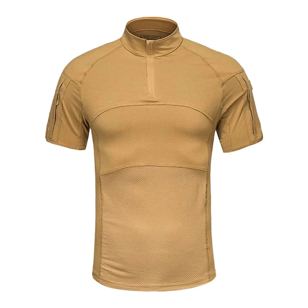 Camiseta táctica algodón piel de rana multiterreno manga corta selva - imagen 2
