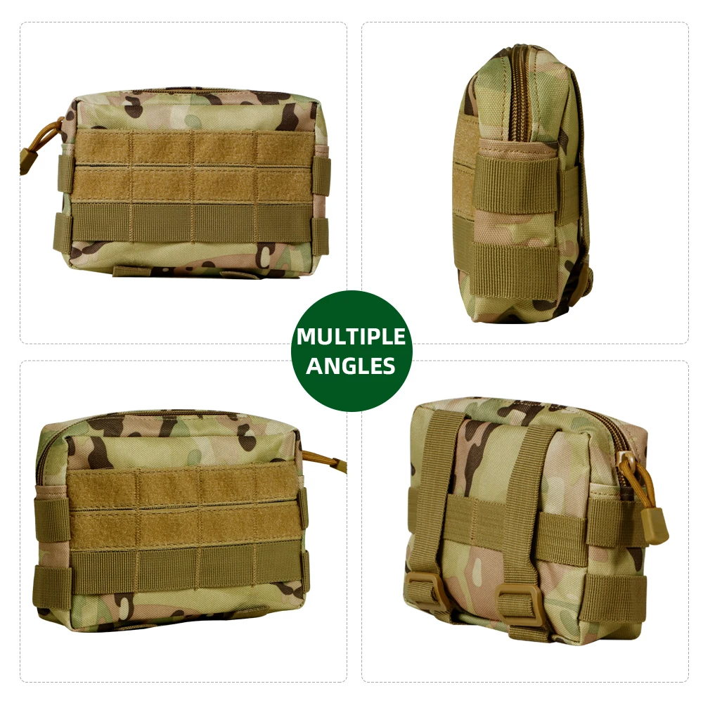BOOIU Riñonera táctica MOLLE compacta EDC para organización - imagen 3