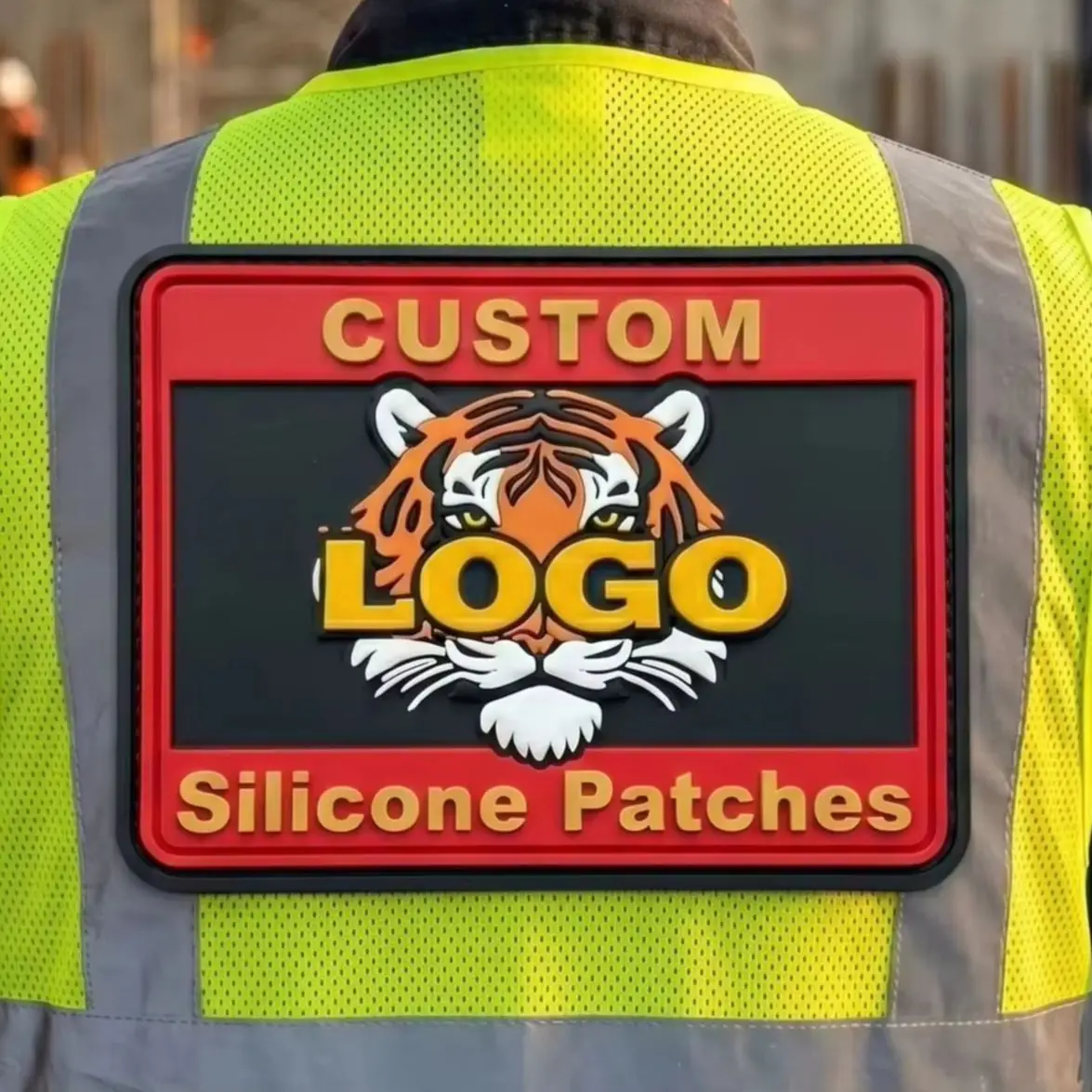 Parche táctico de PVC blando personalizado con logotipo 3D relieve - imagen 3