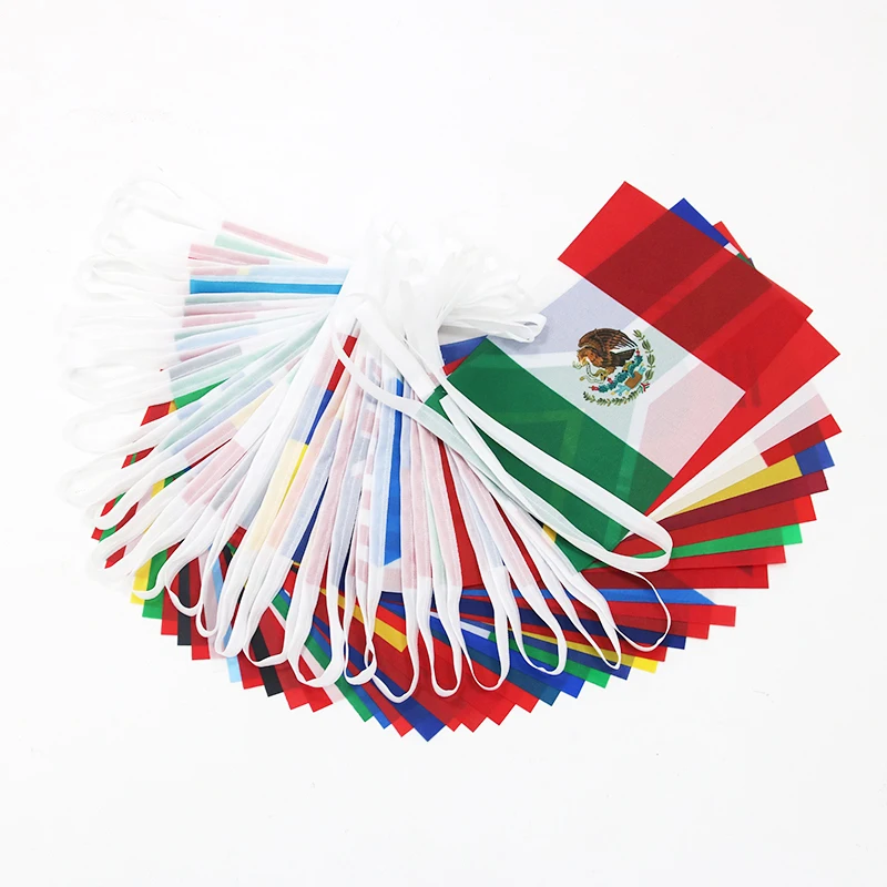 Guirnalda banderas internacionales para Mundial Fútbol 2026 - imagen 3