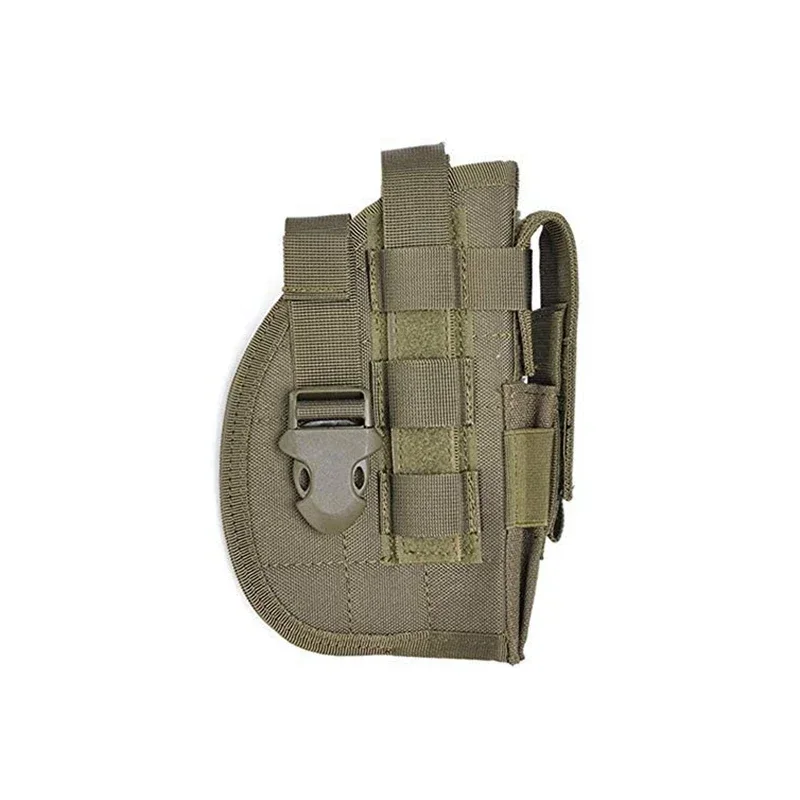 Funda táctica MOLLE universal para pistola y cinturón derecha - imagen 4