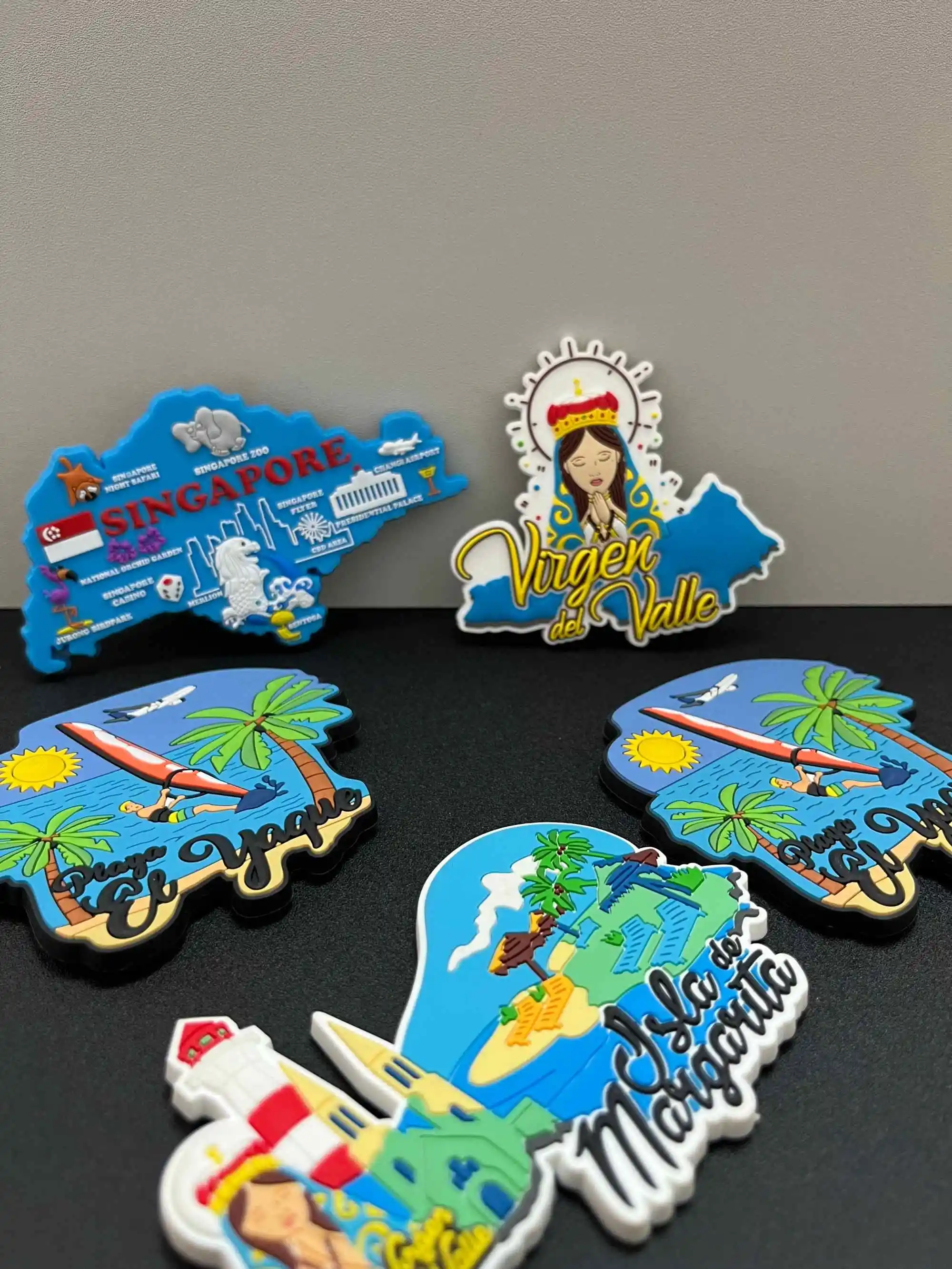 Imán de nevera de PVC personalizado con diseño 2D o 3D - imagen 5