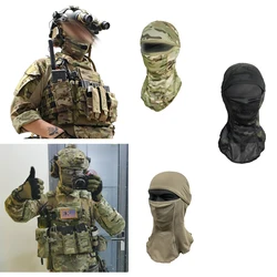 Pasamontañas táctico balaclava ventilada para caza y motociclismo