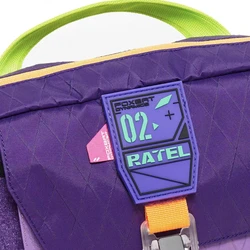 FOXBAT Ratel 02 Parche PVC táctico temático para ropa y mochilas