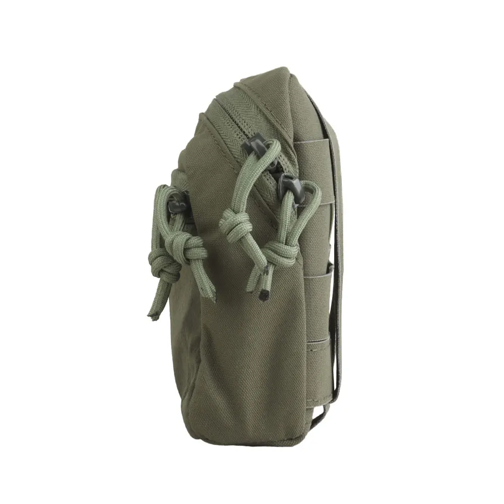 Bolsa MOLLE cintura horizontal, cremallera y correa elástica interna - imagen 2