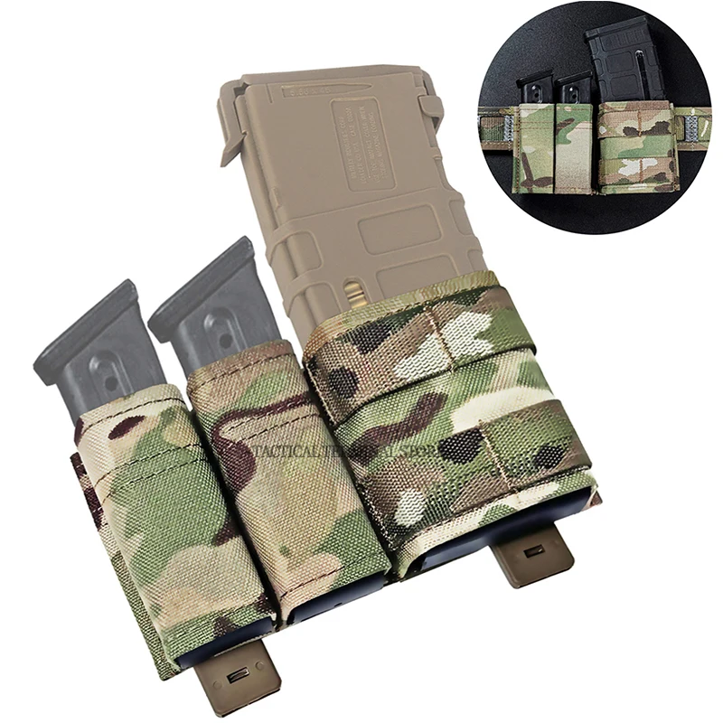 KYWI porta cargadores MOLLE M4, funda táctica Airsoft