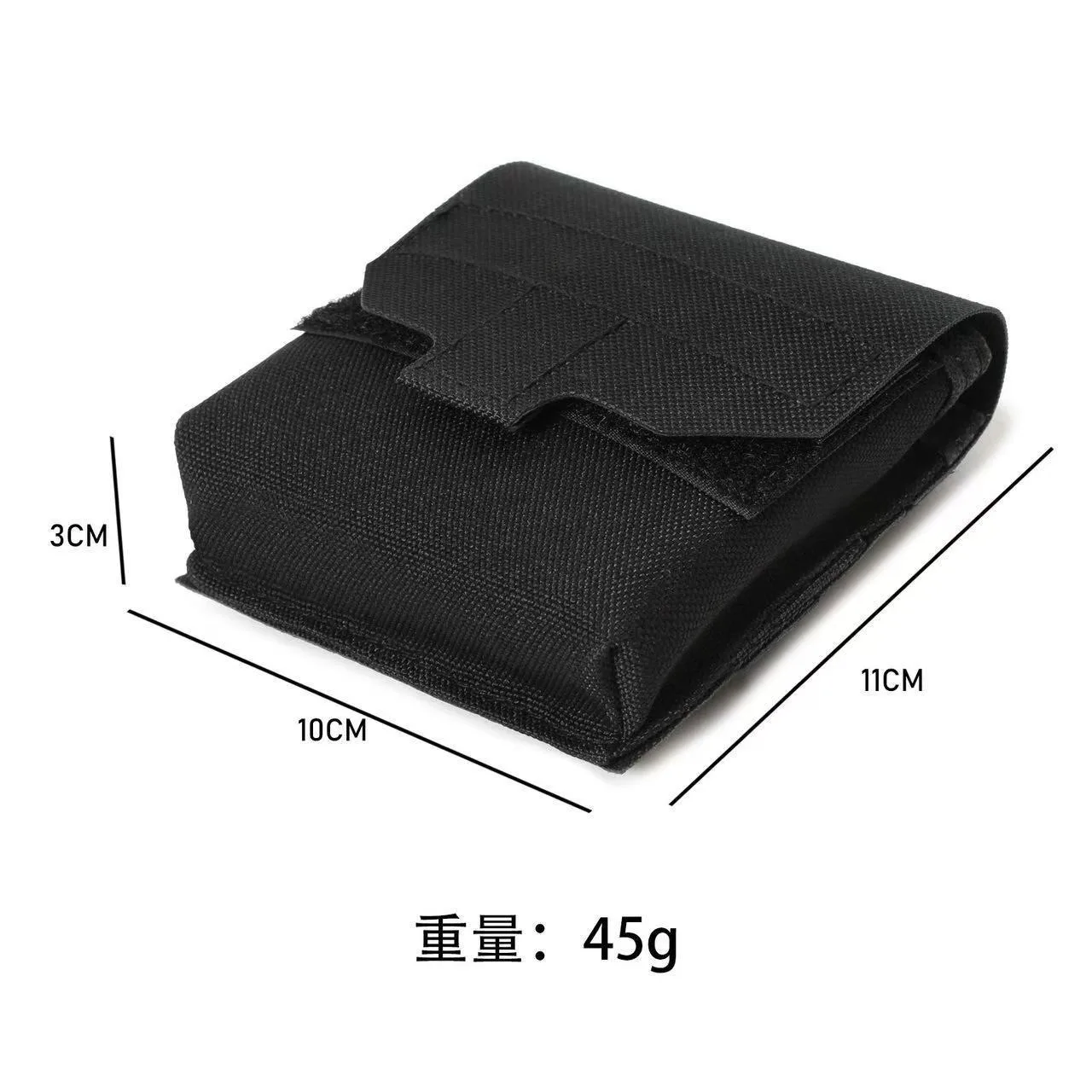 Bolsa táctica MOLLE micro IFAK médica EDC para linterna