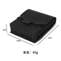 Bolsa táctica MOLLE micro IFAK médica EDC para linterna