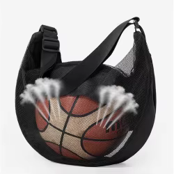 Bolso cruzado de malla transpirable para fútbol baloncesto voleibol