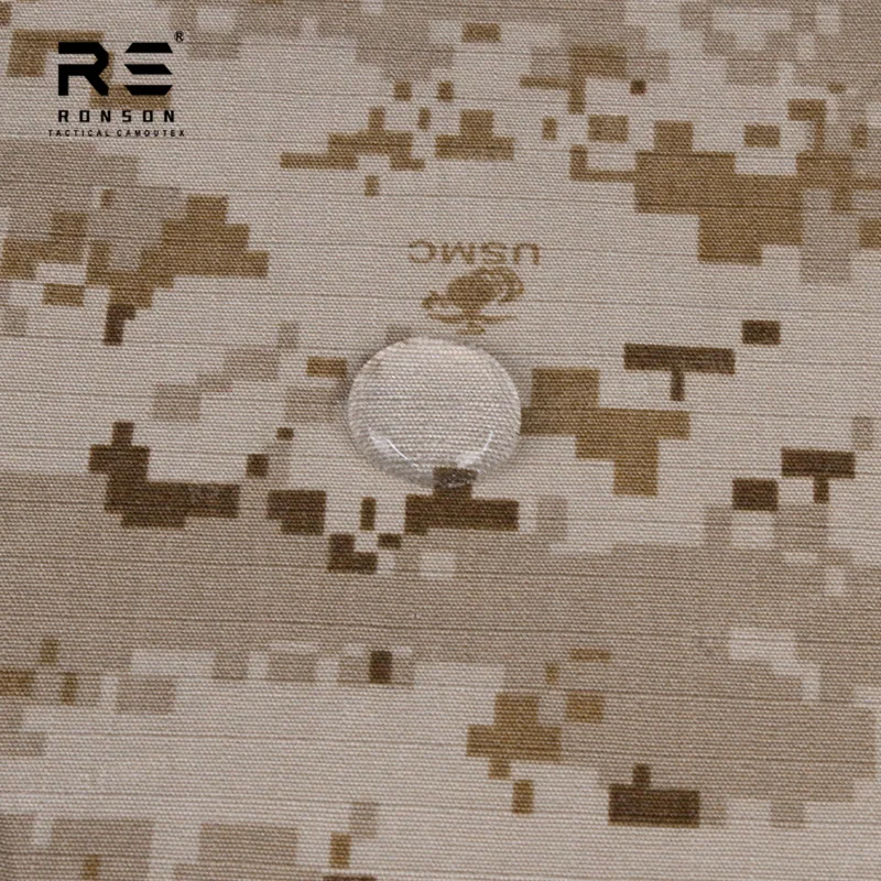 Tela ripstop táctica MARPAT Desert nailon-algodón para uniforme - imagen 2
