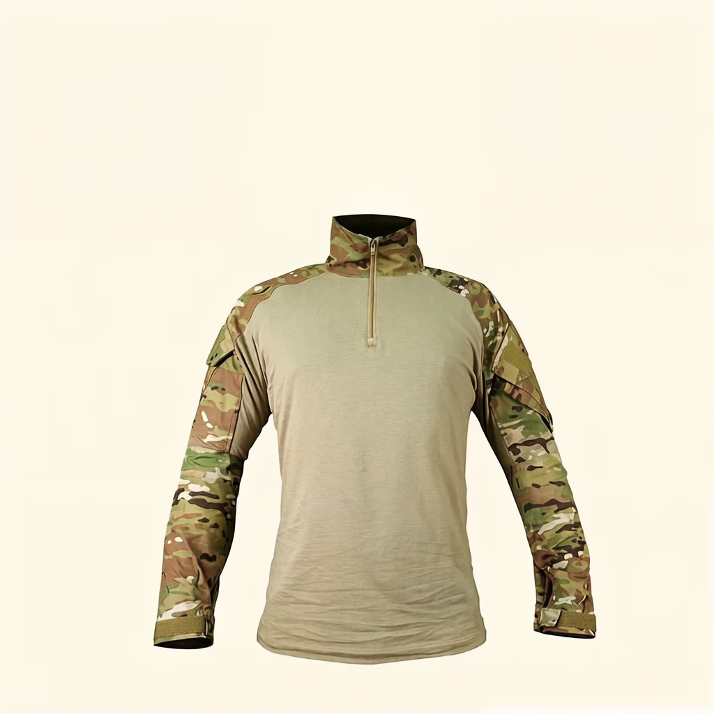 G3 Camiseta táctica combate manga larga nailon-algodón aire libre - imagen 5