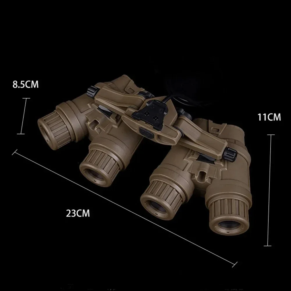 GPNVG-18 gafas visión nocturna con adaptador de montaje NVG lateral - imagen 5