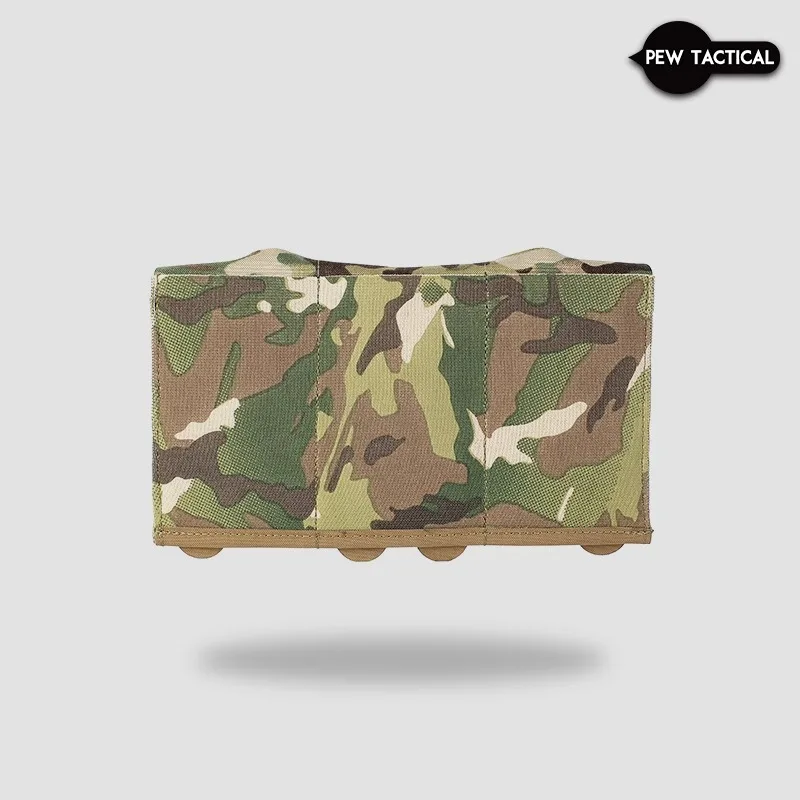 PEW Porta Cargadores MOLLE 5.56mm Corte Láser – Chaleco Táctico Rápido