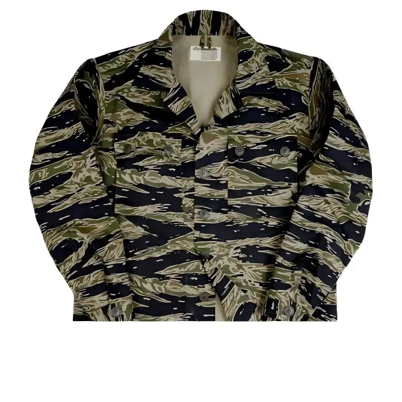 Chaqueta táctica estilo militar réplica vietnamita tigre retro - imagen 3