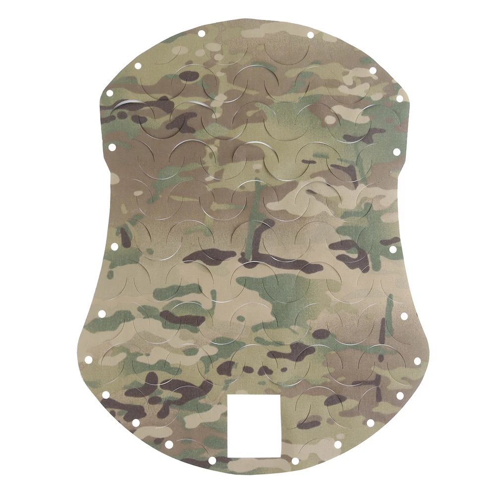 Funda táctica para casco camuflaje malla 3D corte láser Airsoft - imagen 3