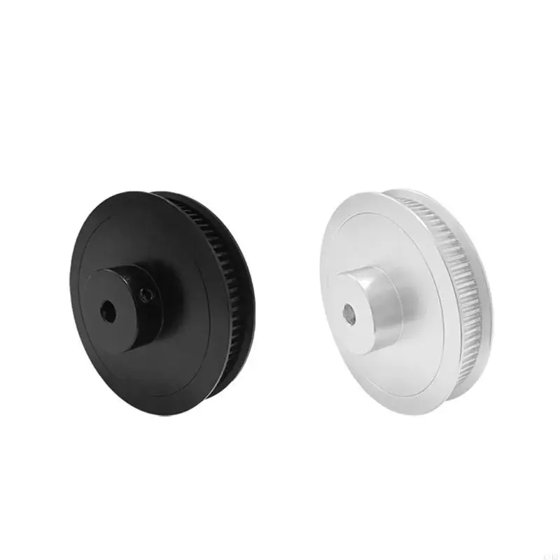 Polea dentada GT2 de 80 dientes en aluminio para correa de 6 mm - imagen 2