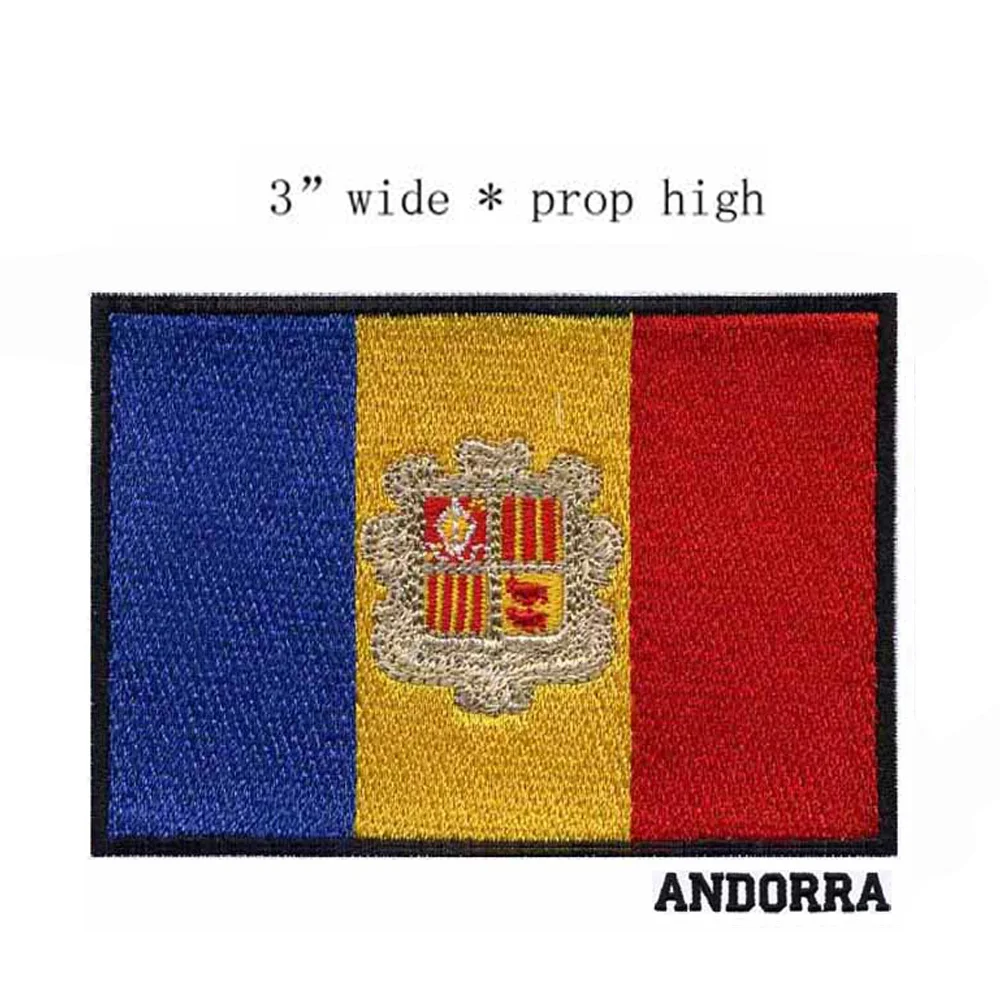 Parche bandera nacional termoadhesivo para coser o planchar - imagen 5