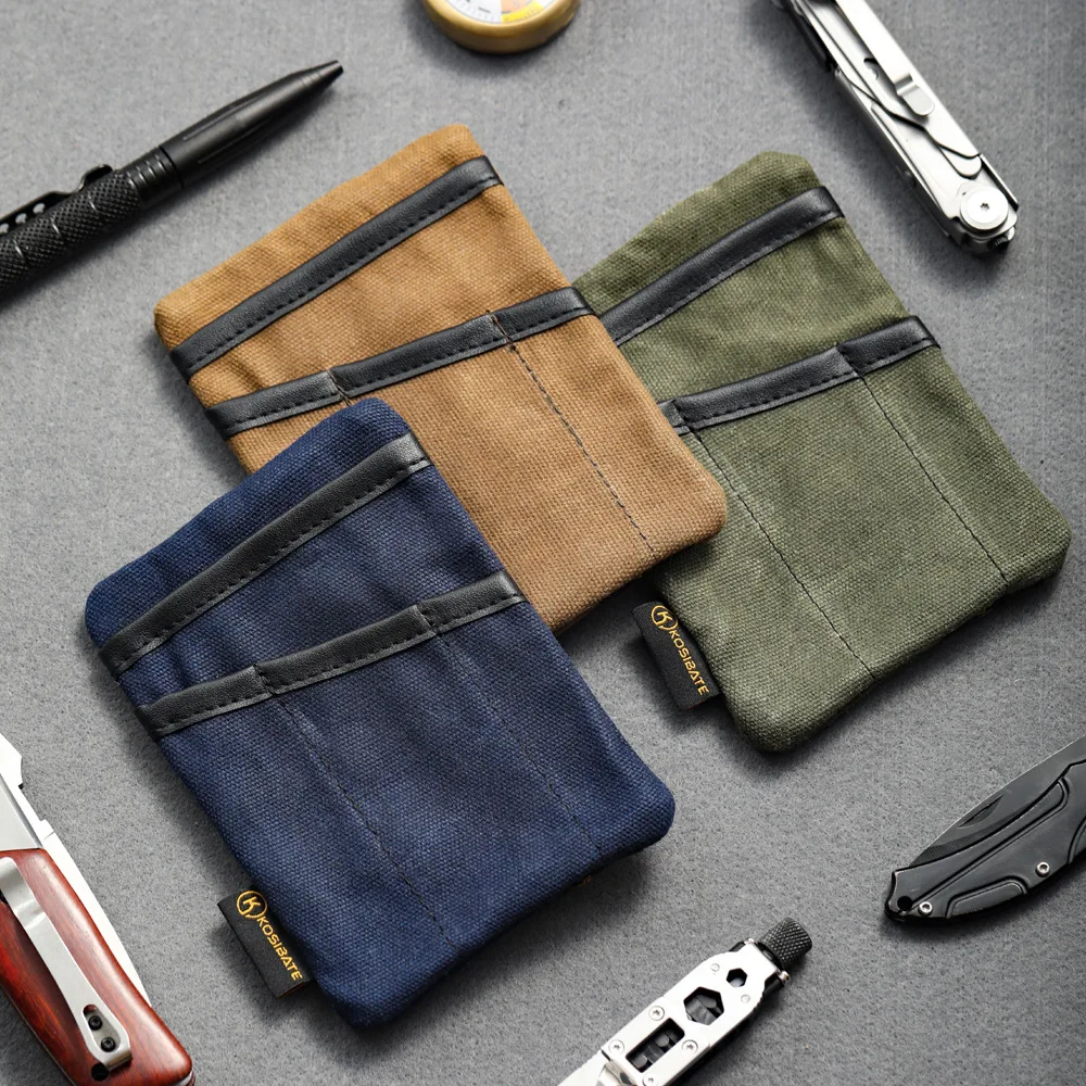 Monedero EDC táctico portátil para tarjetas y cambio de exterior - imagen 5