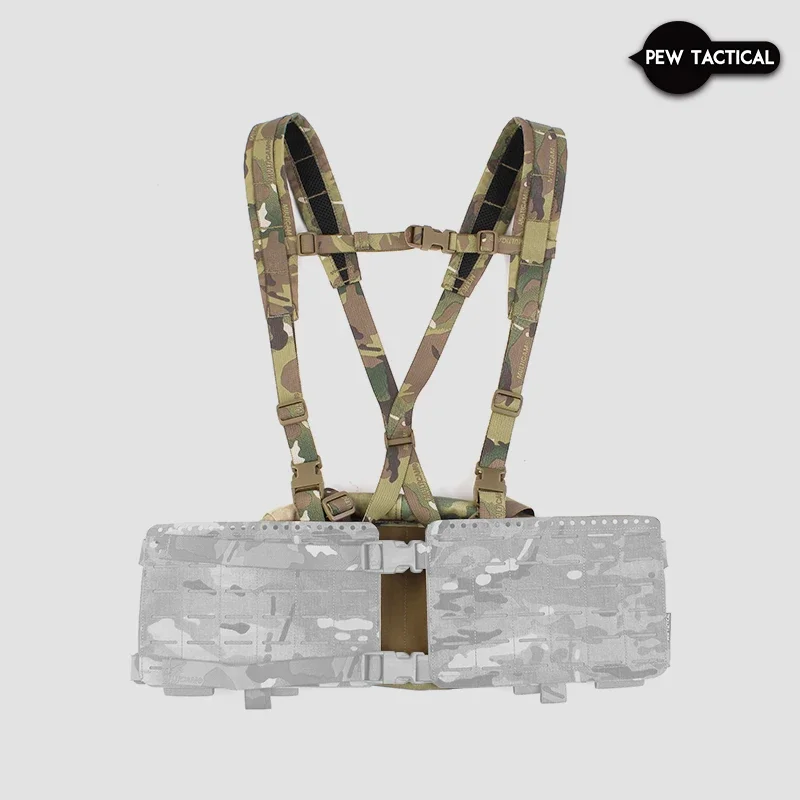 PEW Tactical kit extensión chaleco táctico MOLLE para pecho modular - imagen 3