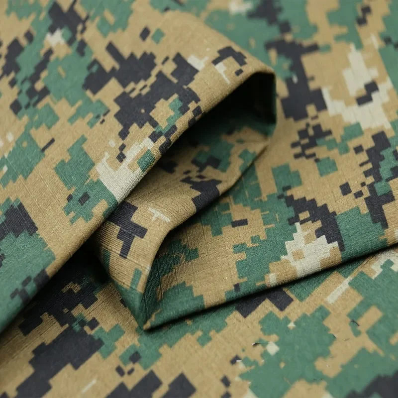 Tela camuflaje digital táctica poliéster-algodón transpirable - imagen 4