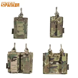 Bolsa táctica MOLLE para revistas – doble rifle/pistola