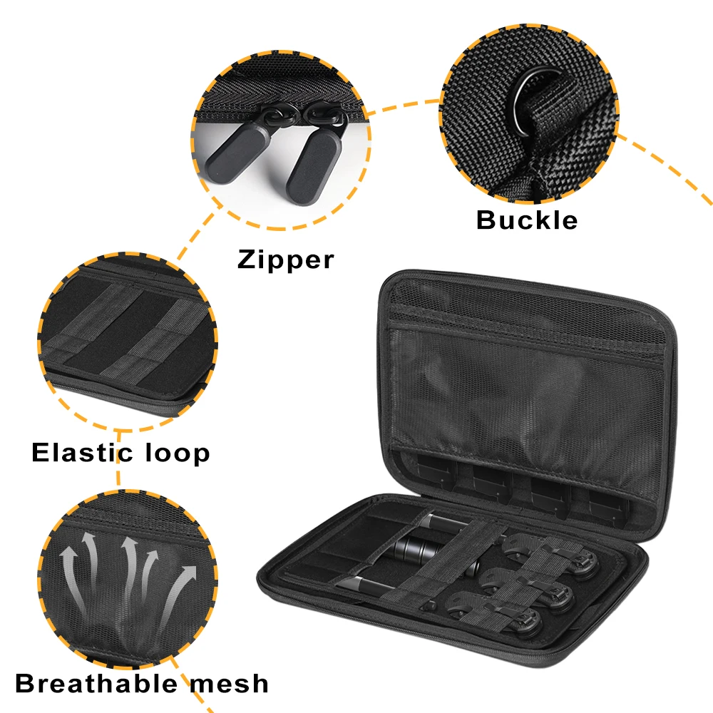 Funda táctica pistola con almacenamiento EDC y linterna - imagen 3