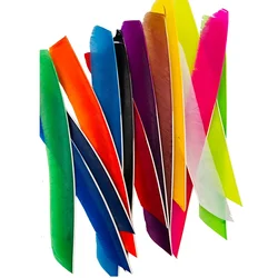 Plumas de flecha arco pavo real – Ala derecha 18-25 cm