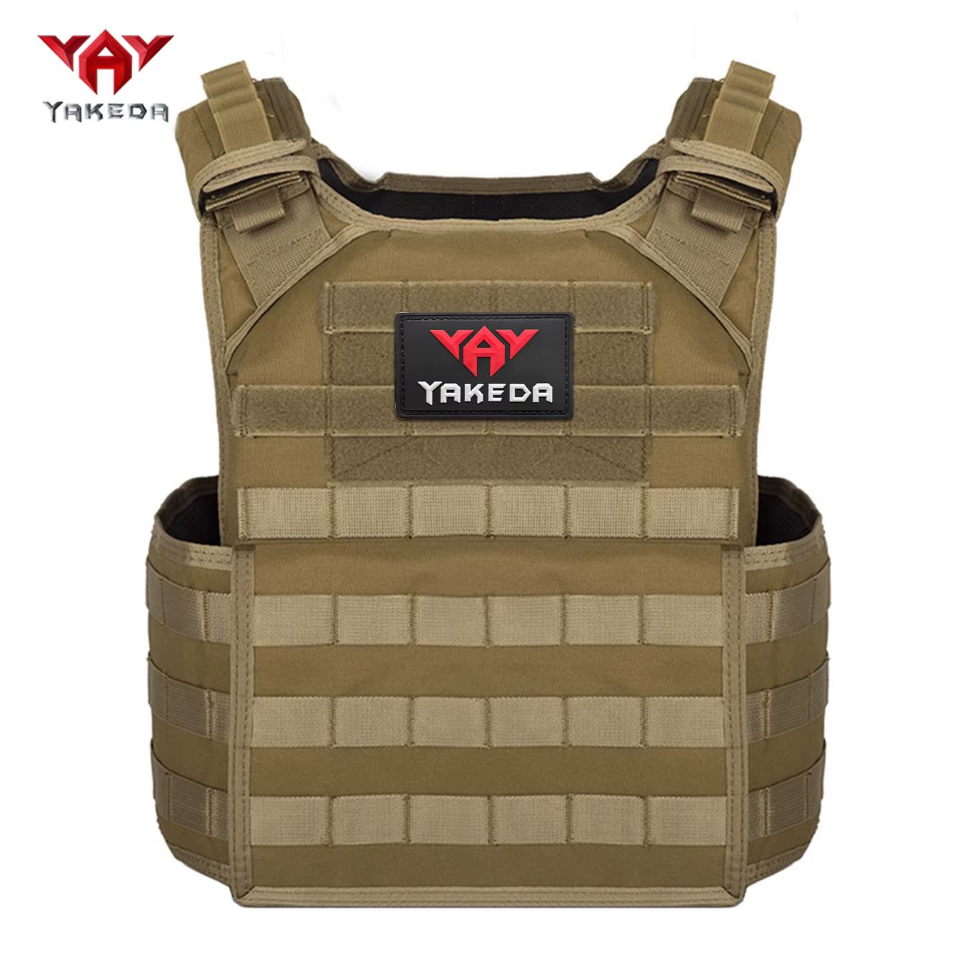 YAKEDA chaleco táctico con hebilla ajustable interna resistente