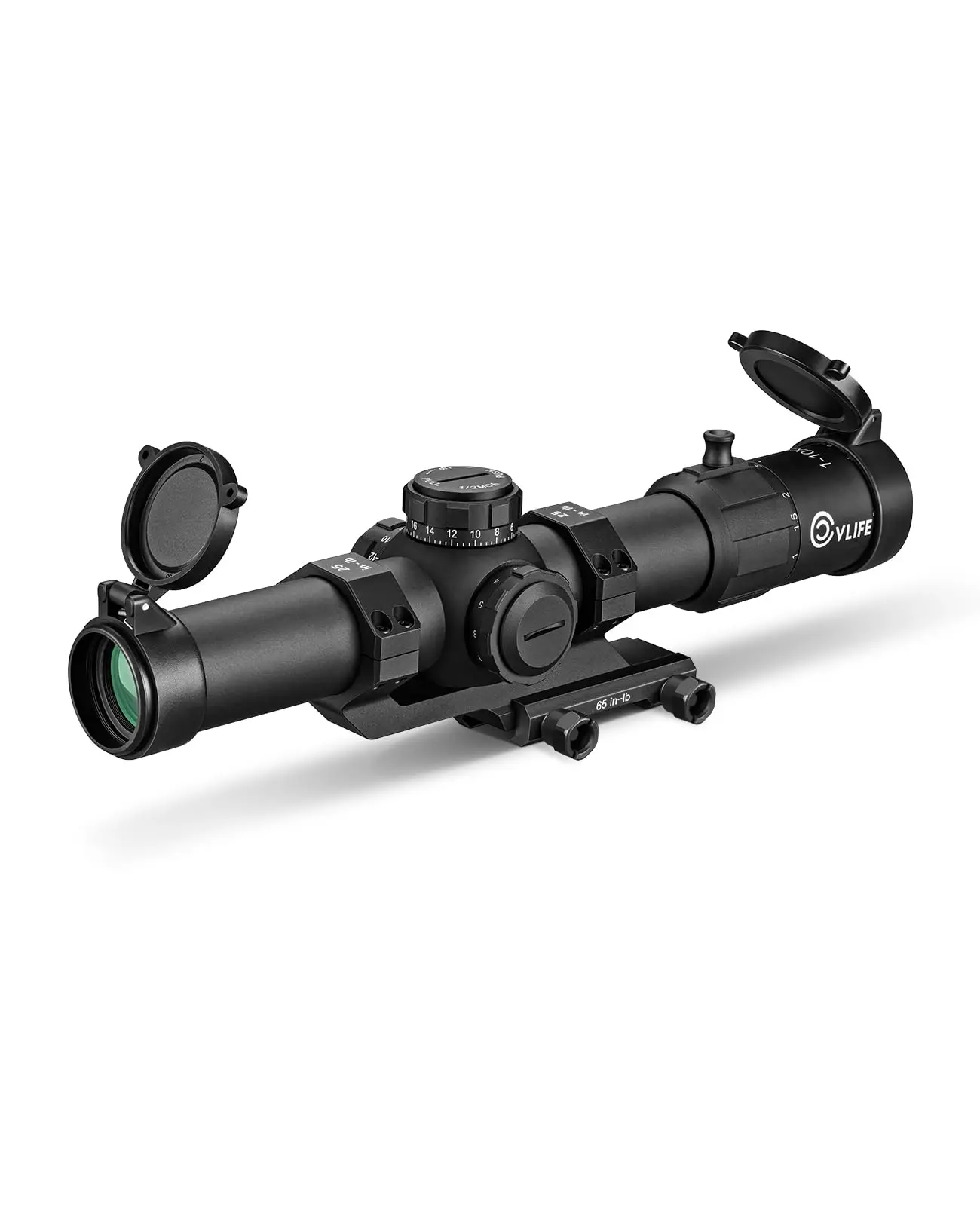 Visor LPVO 1-10x28 con retícula iluminada
