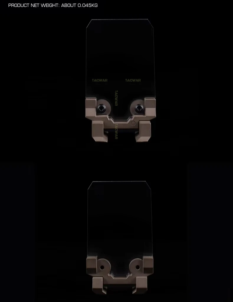 Detalle de la pantalla reflex y el conjunto de lentes
