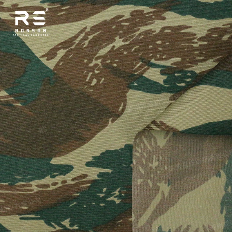 Tela táctica camuflaje lagarto Grecia de nailon ripstop MOLLE - imagen 4