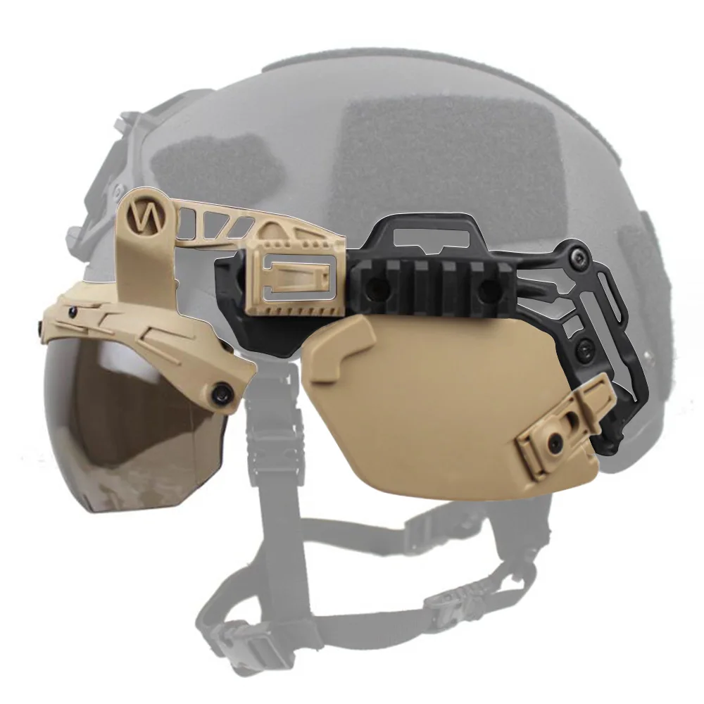 Vcorde Casco Táctico 3.0 Rail Multiángulo Protección Auditiva - imagen 4