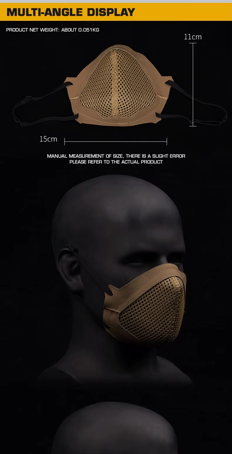 Detalle de la máscara para un uso cómodo