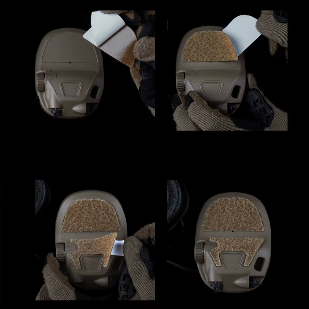 Adhesivo camuflaje para auriculares tácticos GEN 6 AMP antiruido - imagen 4