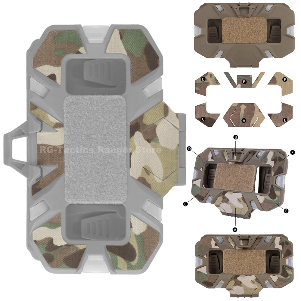 Soporte táctico MOLLE para móvil – Envoltura plegable con cinta mágica - imagen 2