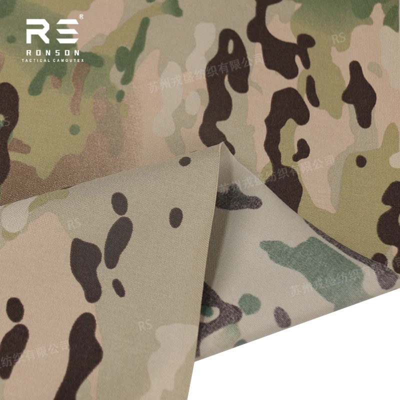 Tela Cordura nailon camuflaje PU impermeable para mochilas tácticas - imagen 3