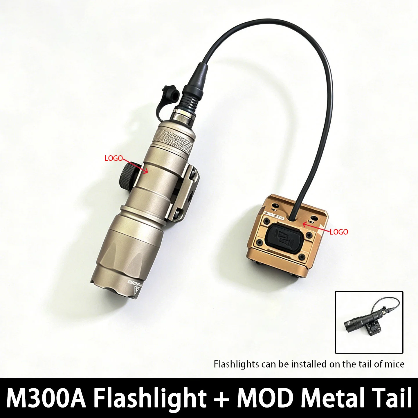 SureFire linterna táctica LED M300B/M600C con ModButton Lite Picatinny - imagen 3