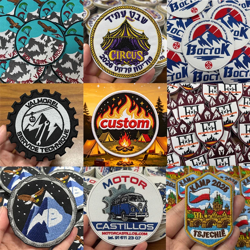 Parches con estilo de insignia