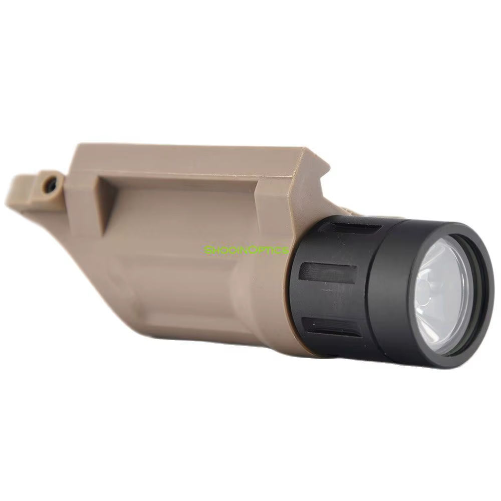 Linterna táctica LED alta luminosidad cuerpo aluminio rail 20mm caza nocturno - imagen 4