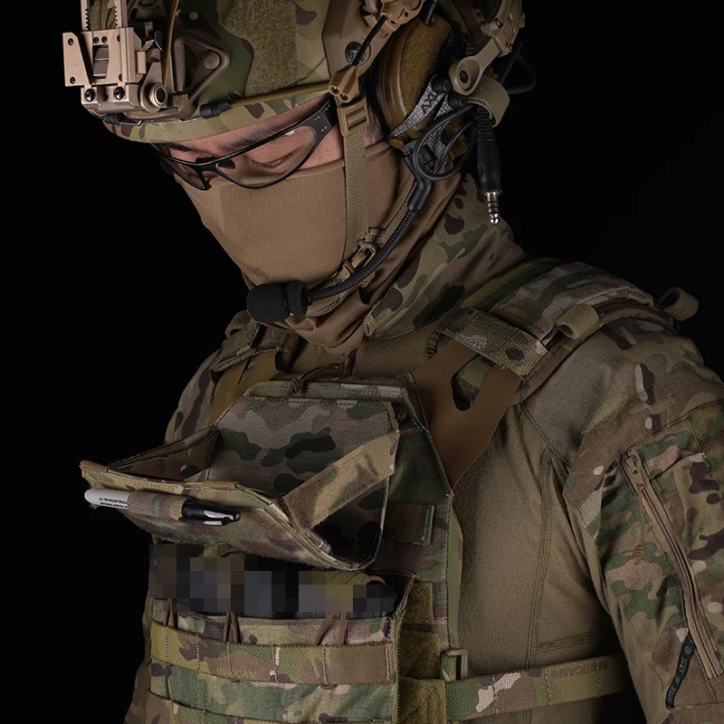 Crye Style placa táctica para teléfono y navegador en MOLLE