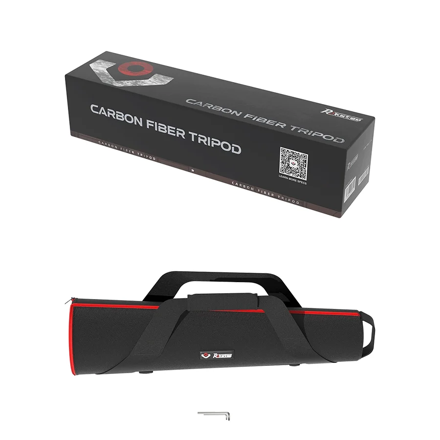 Trípode de fibra de carbono para caza, cámara y óptica - imagen 3