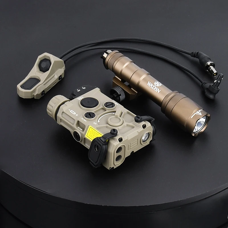 WADSN Linterna táctica con mira láser OGL e interruptor dual AXON - imagen 4