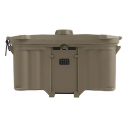 Caja batería casco táctico ARC modular riel alimentación unificada